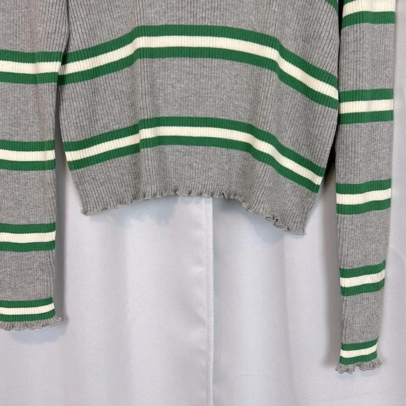 BP Ribbed‎ Striped Long Sleeve Crewneck Sweater Size XL NWT - Picture 4 of 6
